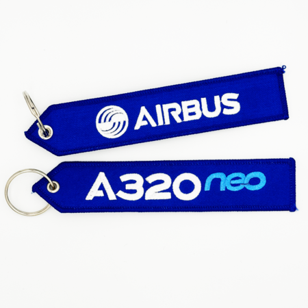 Zawieszka Airbus A320neo logo