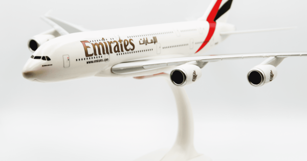 航空機・ヘリコプター Emirates A380-800 1/200 Herpa Model samolotu Emirates Airbus A380 miniaturowy w
