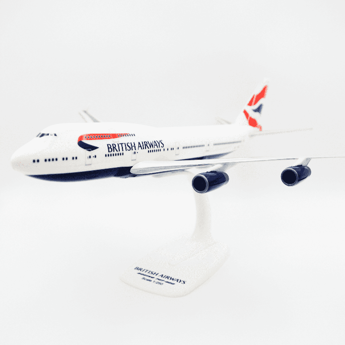 Boeing B747-400 British Airways 1:250 PPC