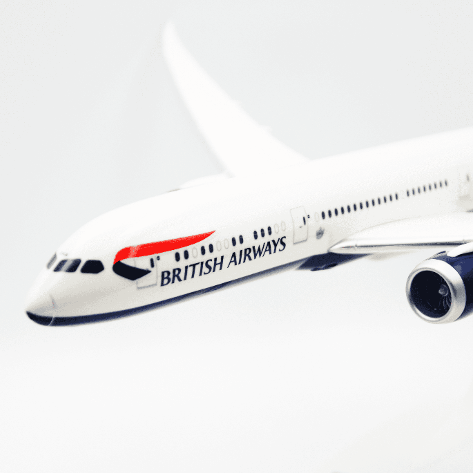 Boeing B787-9 British Airways 1:200 PPC