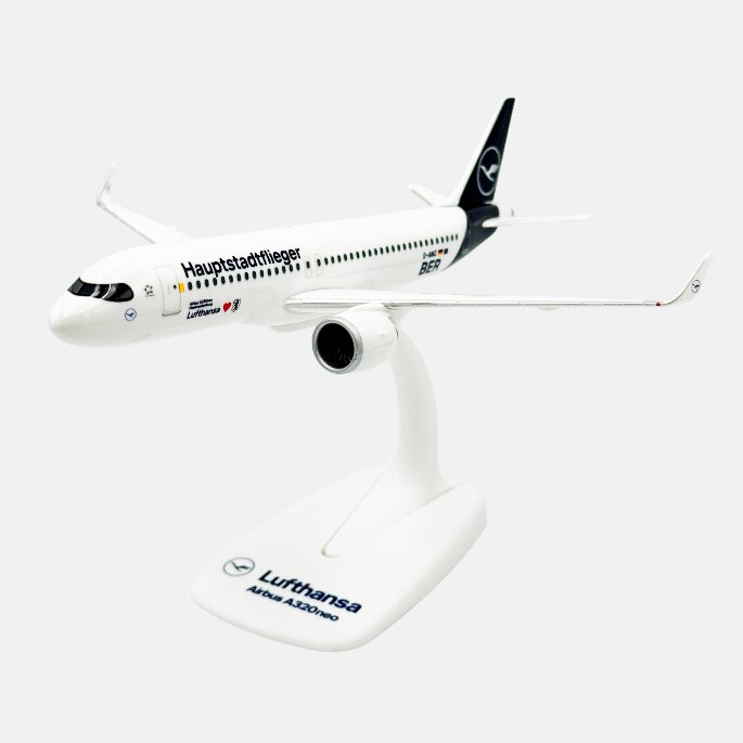 Airbus A320neo Lufthansa Hauptstadtflieger 1:200 Herpa