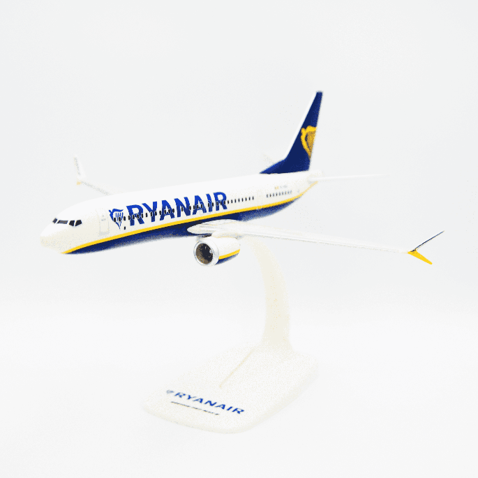 Boeing B737 MAX 8 Ryanair 1:200 PPC