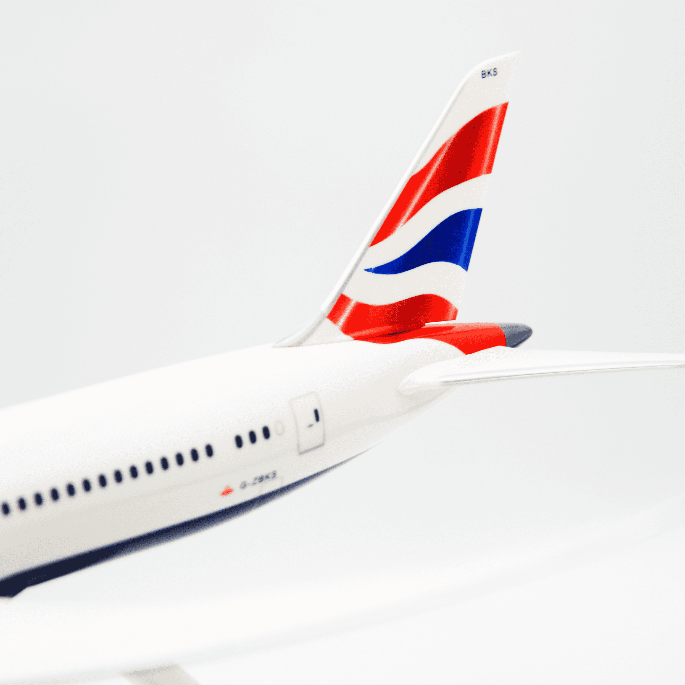 Boeing B787-9 British Airways 1:200 PPC