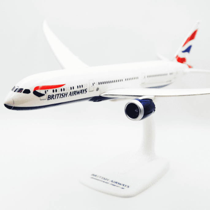 Boeing B787-9 British Airways 1:200 PPC