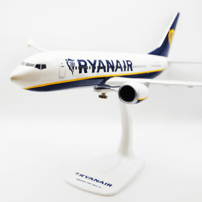 Boeing B737 max 8 Ryanair 1:100 PPC