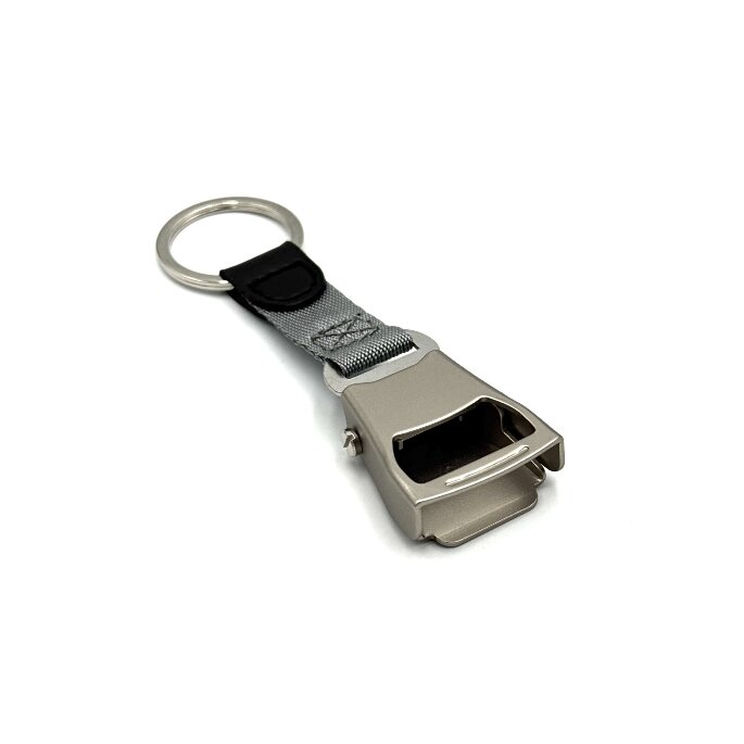 Brelok pas bezpieczeństwa - srebrny