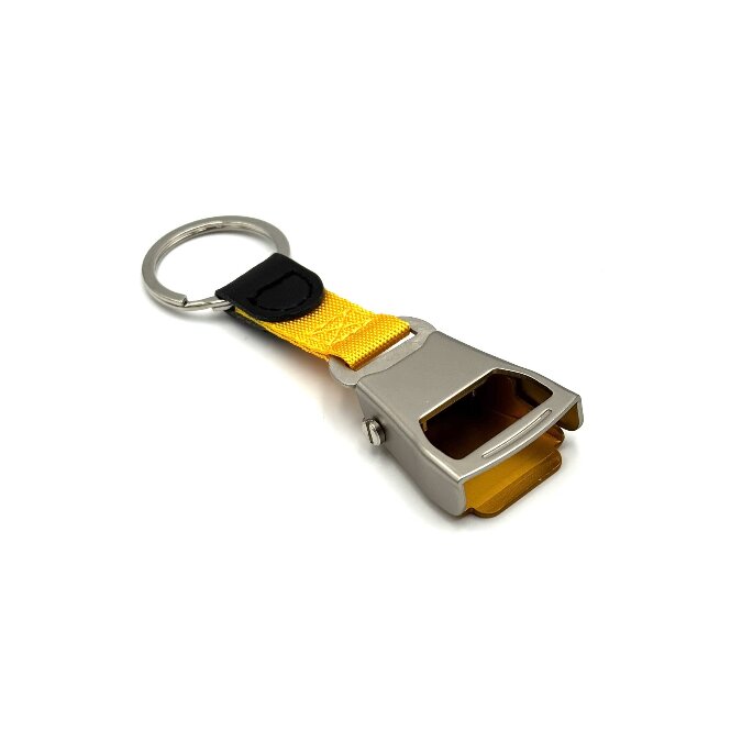 Brelok pas bezpieczeństwa - żółty