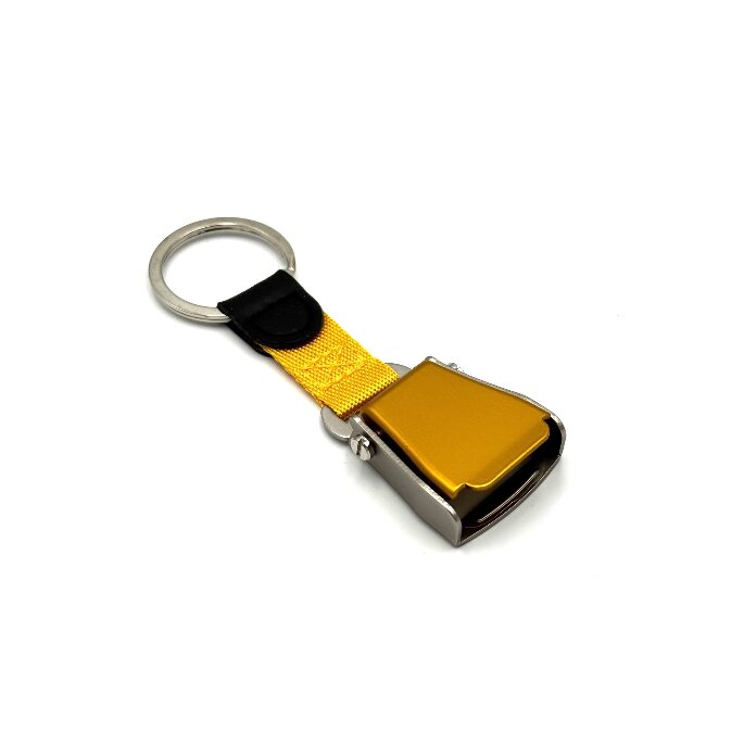 Brelok pas bezpieczeństwa - żółty