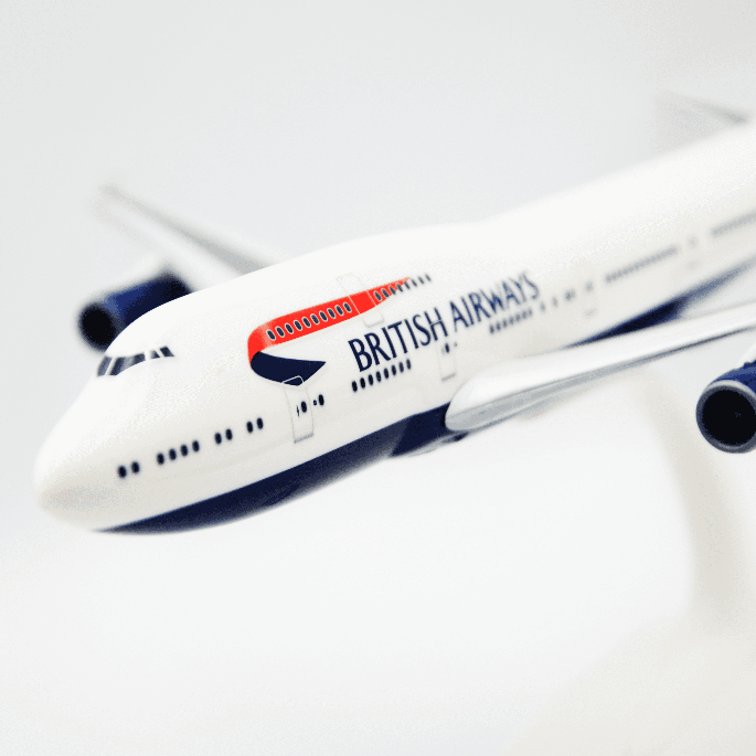 Boeing B747-400 British Airways 1:250 PPC