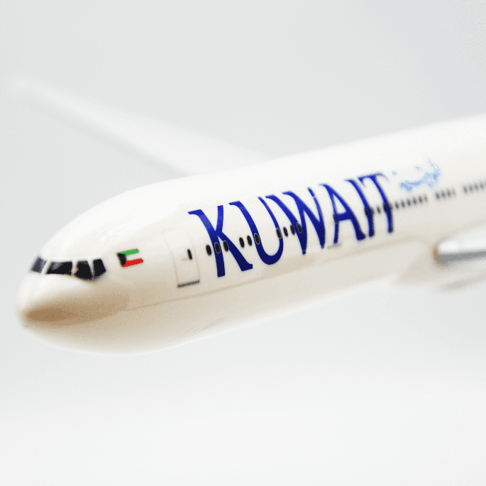 Boeing B777-300ER Kuwait 1:200 PPC