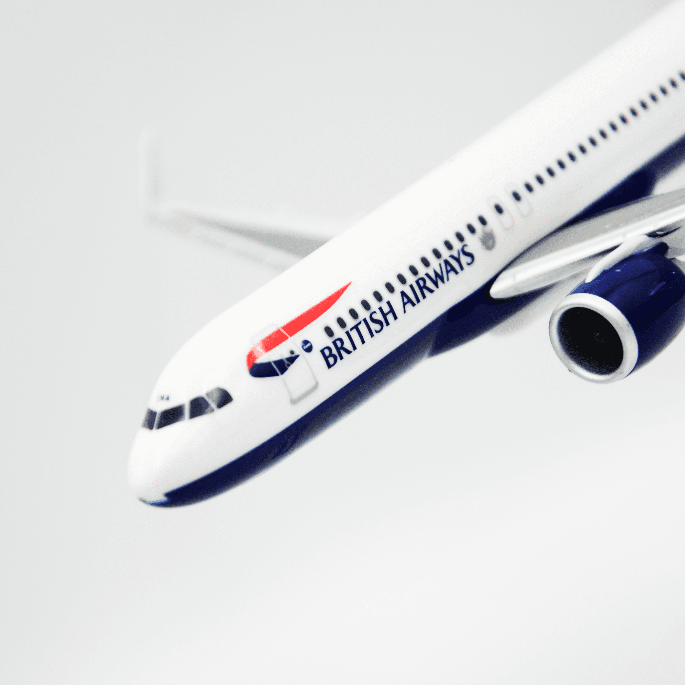 Airbus A320neo British Airways 1:200 Herpa