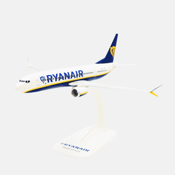 Boeing B737 MAX 8 Ryanair 1:200 PPC