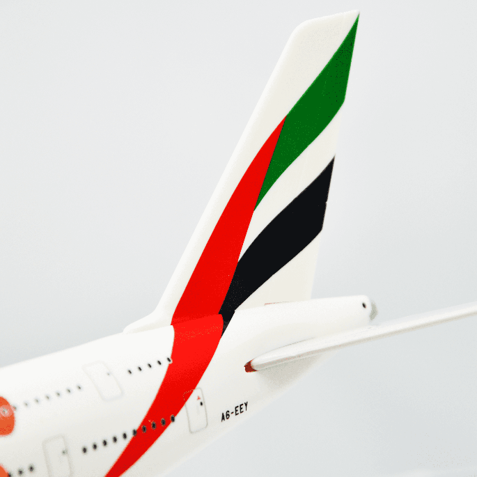 Airbus A380-800 Emirates Orange 1:250 PPC