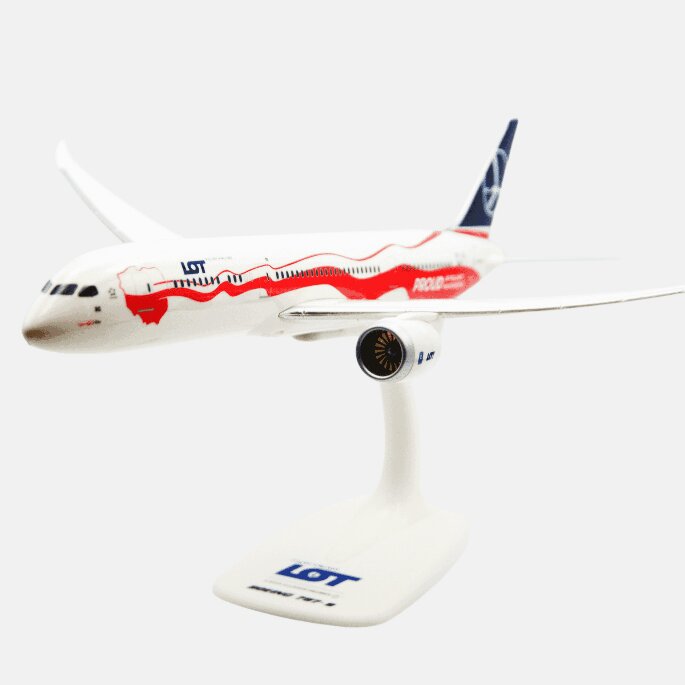 Boeing B787-9 LOT Niepodległy 1:200 PPC