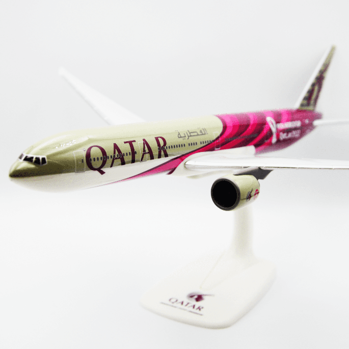 Boeing B777-300ER Qatar World Cup 2022 1:200 PPC