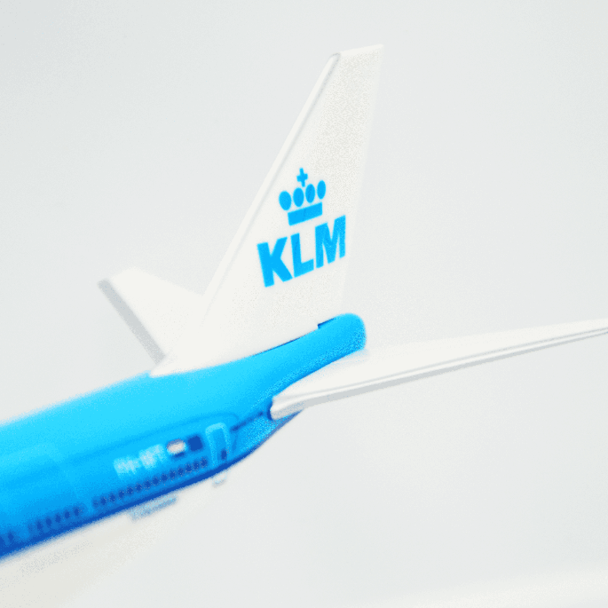 Boeing B747-400 KLM 1:250 PPC