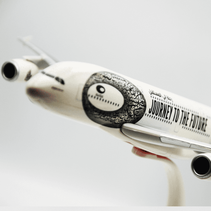 Airbus A380-800 Emirates Journey 1:250 PPC