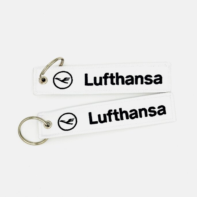 Zawieszka Lufthansa biała
