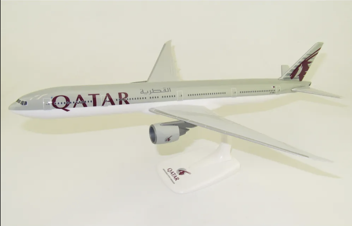 Boeing B777-300ER Qatar 1:200 PPC