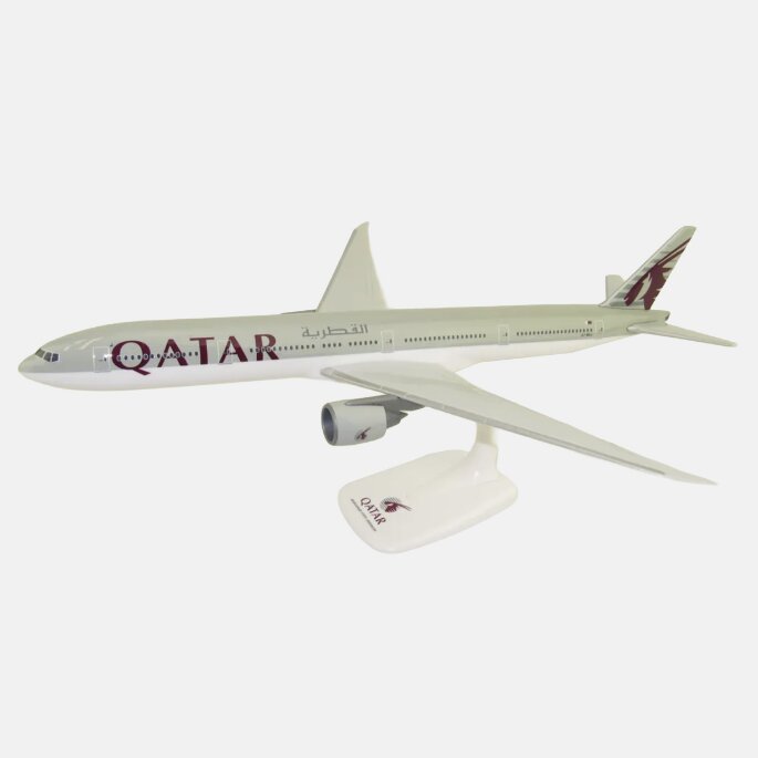 Boeing B777-300ER Qatar 1:200 PPC